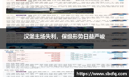 汉堡主场失利，保级形势日益严峻