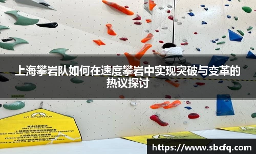 上海攀岩队如何在速度攀岩中实现突破与变革的热议探讨